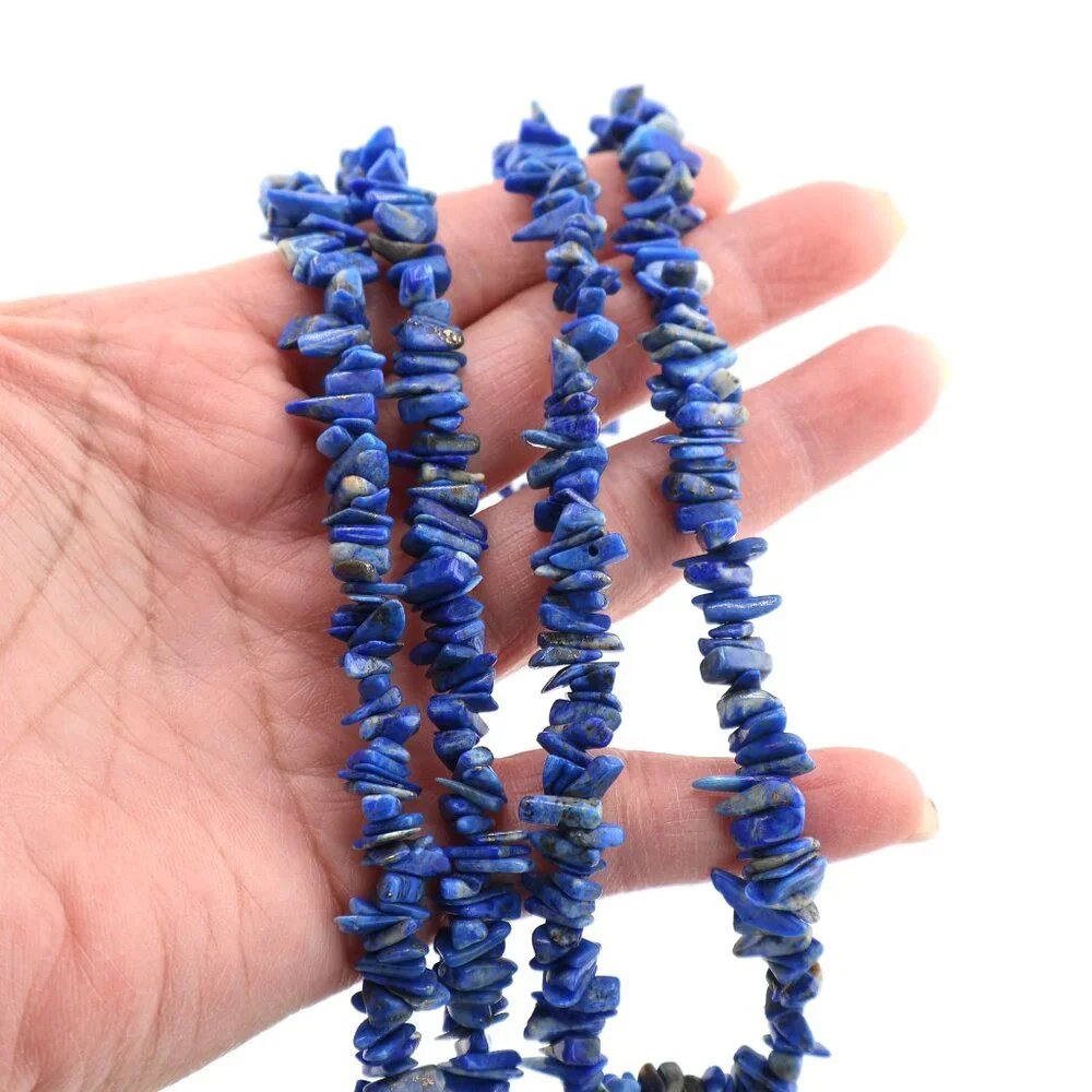 Authentic Vintage Native American Lapis Lazuli Necklace Handmade Navajo Jewelry*